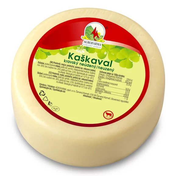 Kaškaval kravský syr neúdený Kaškaval kravský syr neúdený