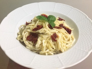 Spaghetti with Vršatec cheese